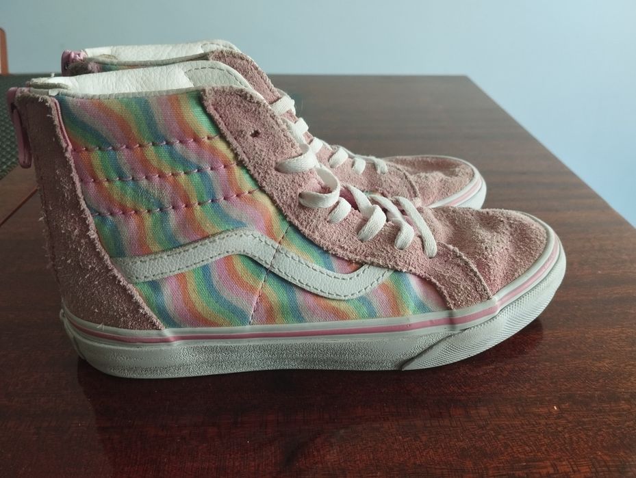 Vans Rosa em Camurça