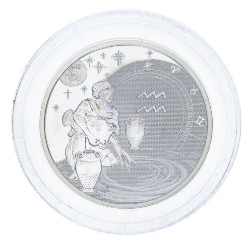 Монета срібло Стрілець, Козирог Знаки зодіаку нове повний комплект