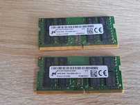 Micron DDR4 32GB (16gb x 2)  2666 MHz - SODIM Laptop gw Okazja