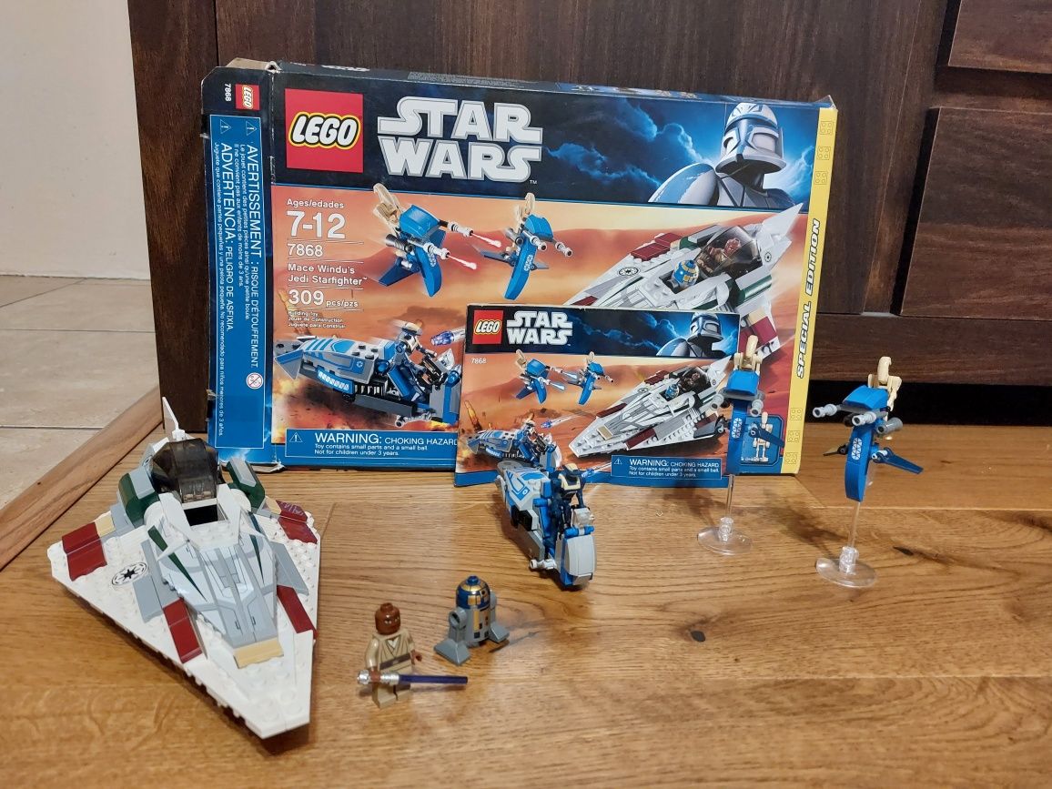 Lego Star Wars 7868 z instrukcją i pudełkiem
