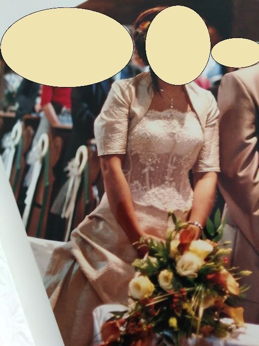 suknia ślubna ecrue