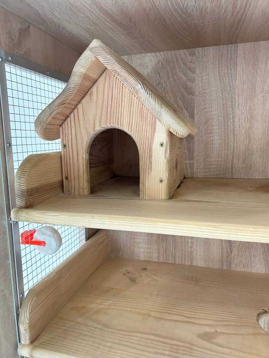 Вітрина, клітка для шиншил, дегу, крисок, тхорів та кроликів