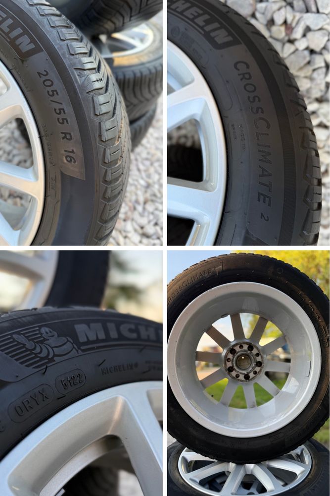 Kola felgi Alufelgi Audi 16 5x112 205/55/16 A3 A4 B6 B7 B8