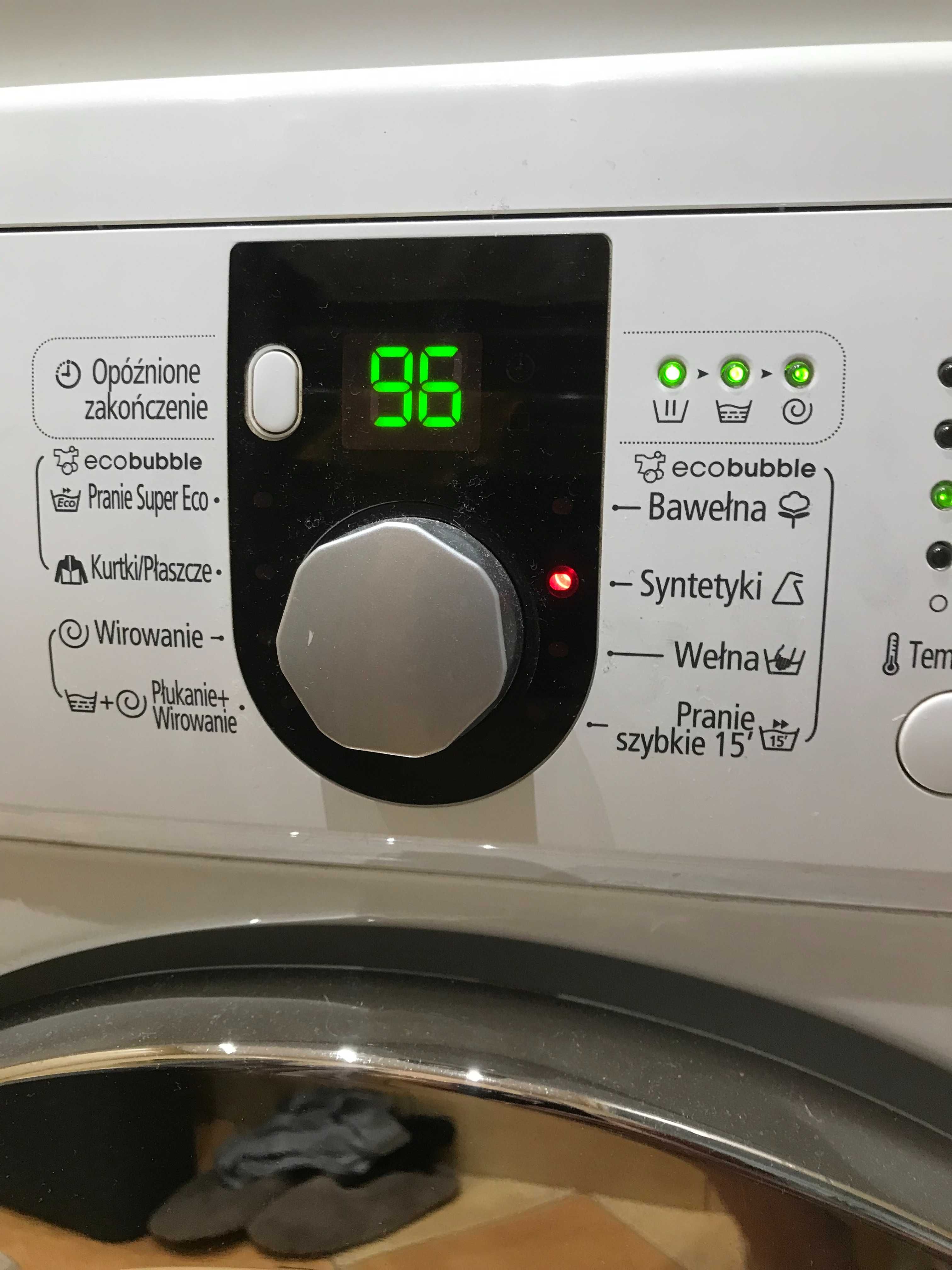 Pralka Samsung WF 1700 WCC eco bubble 7 kg uszkodzona Mrągowo
