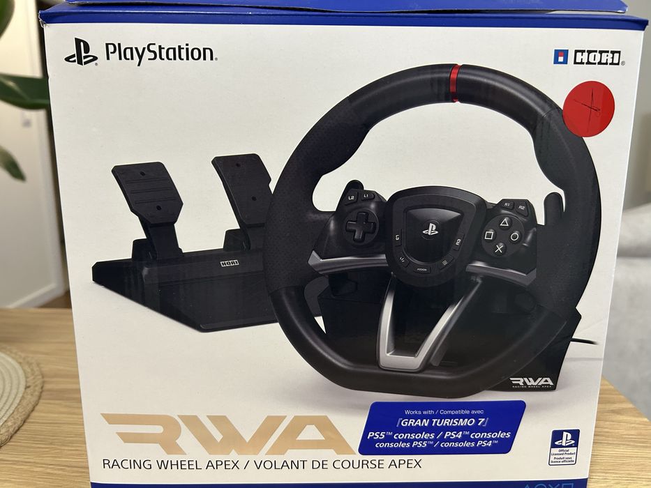 Kierownica HORI RWA PS5, PS4, PC