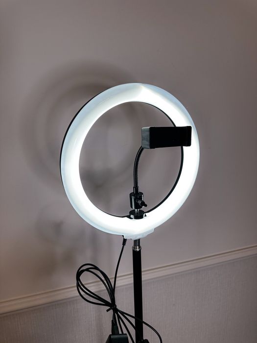 Lampa pierścieniowa 26 cm led ring okrągła do selfie nagrań makijażu