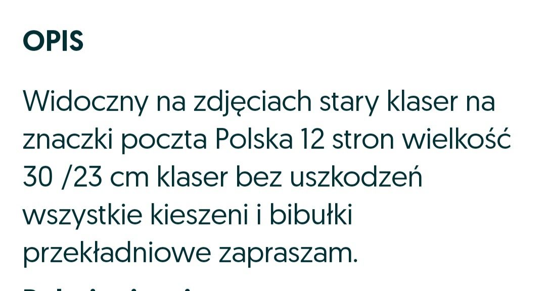 Klaser prosto z PRL.