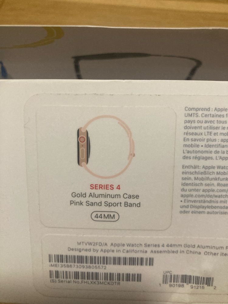 Apple watch 4 44 uszkodzony