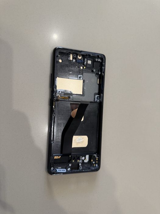 Дисплей Samsung Galaxy S21 Ultra з чорної рамкою (екран + сенсор)