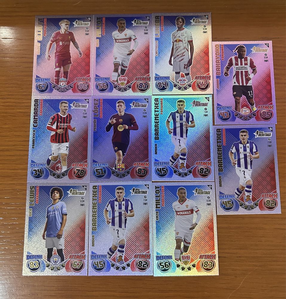 Cards Match Attax 2024-25