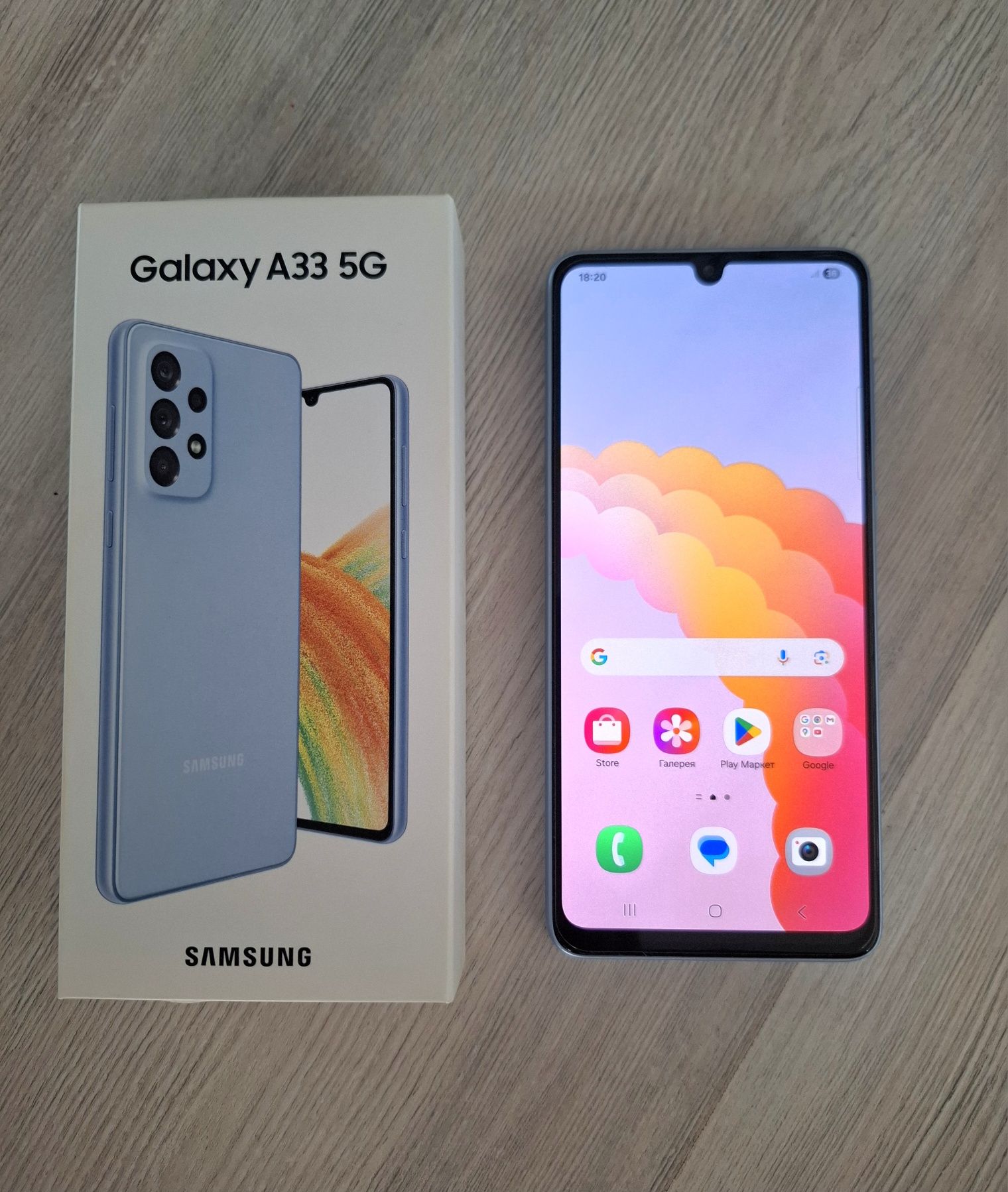 смартфон Samsung galaxy A33 5G в ідеальному стані