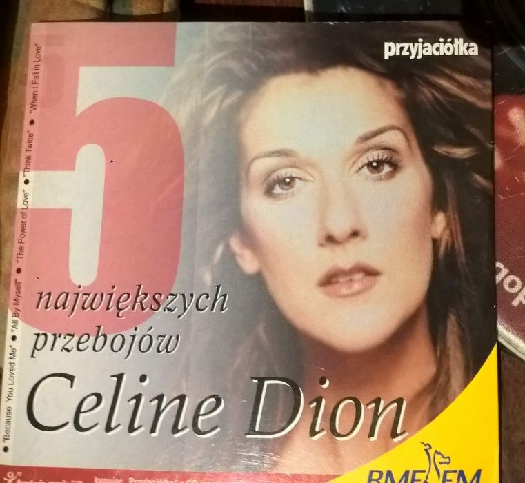 Kaseta + płyta CD. Celine Dion.