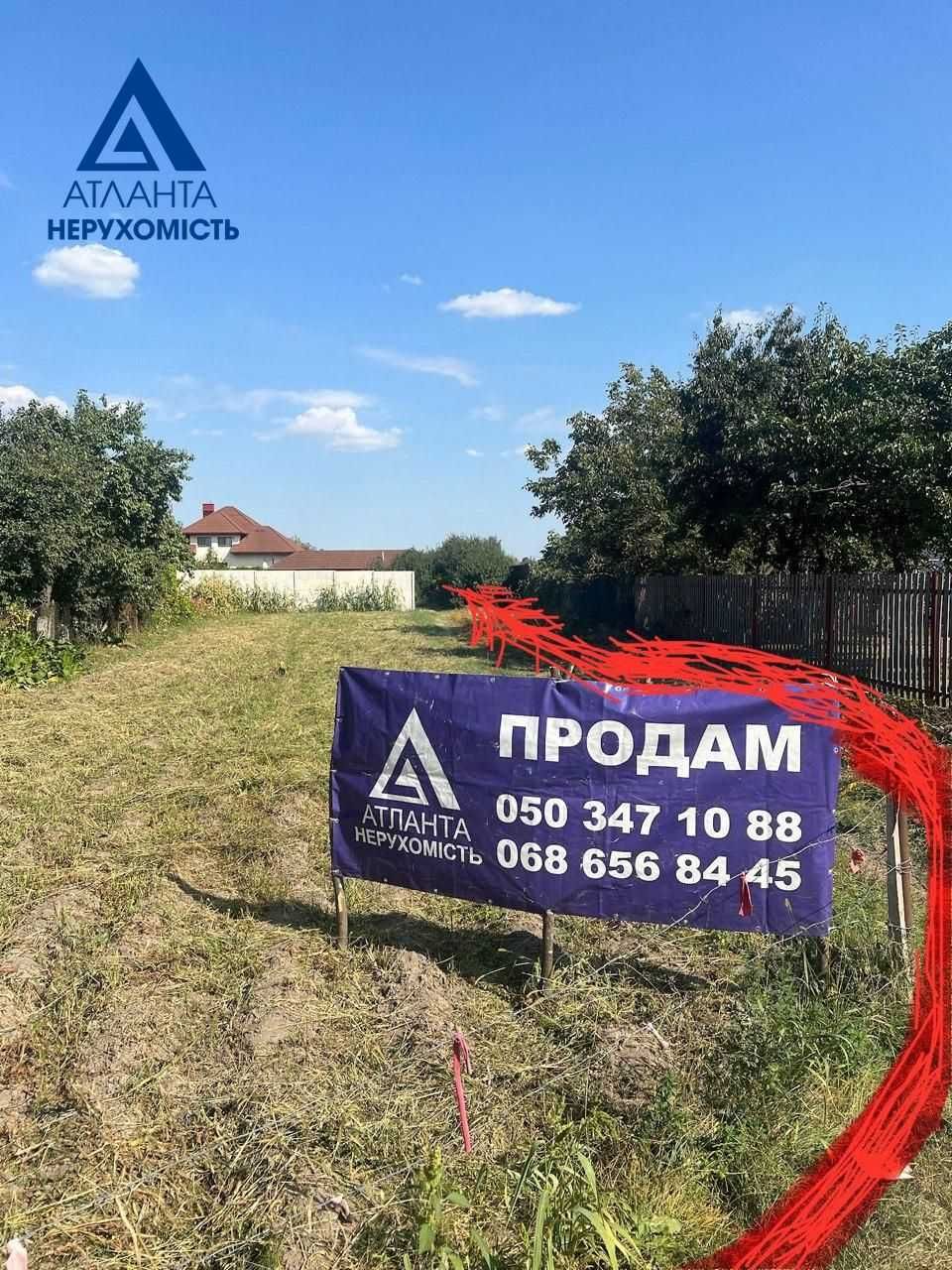 Продам земельну ділянку в центрі села Рованці біля Луцька!