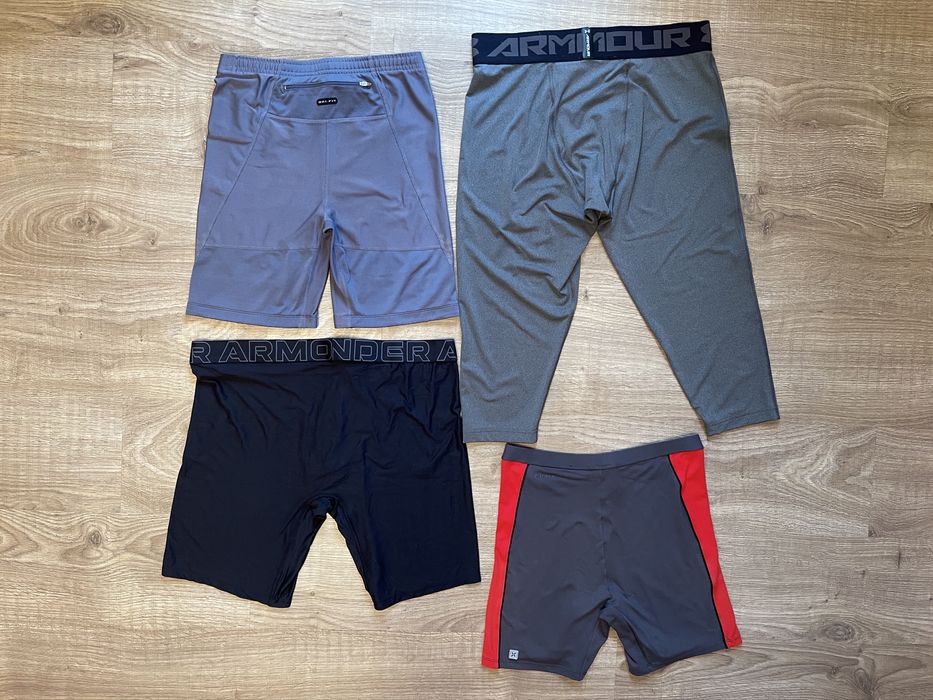 Компрессионные шорты Nike Dri-Fit и Under Armour