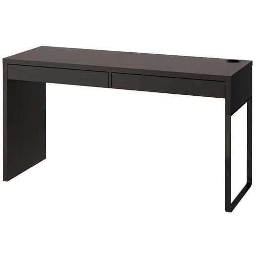 Secretária IKEA 142x50cm cor preto
