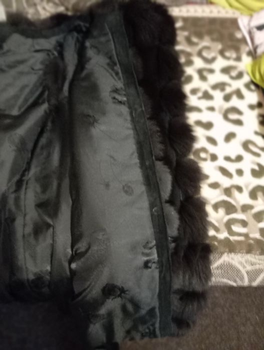 Жилет з хутра песця