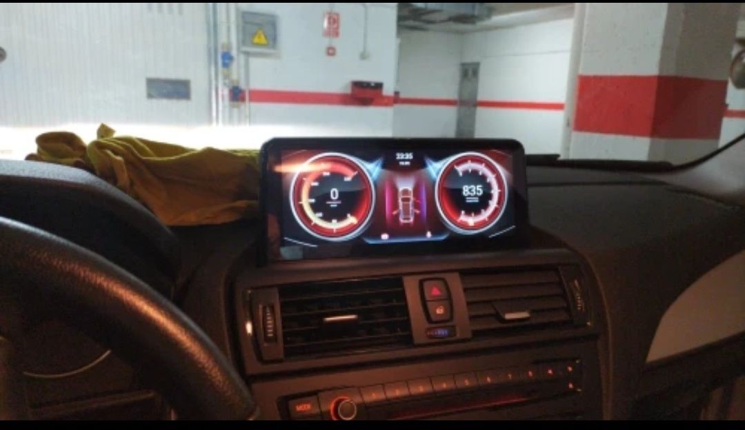 Tela Android 12 com GPS BMW f20 f21 f22 f23 (Artigo Novo)