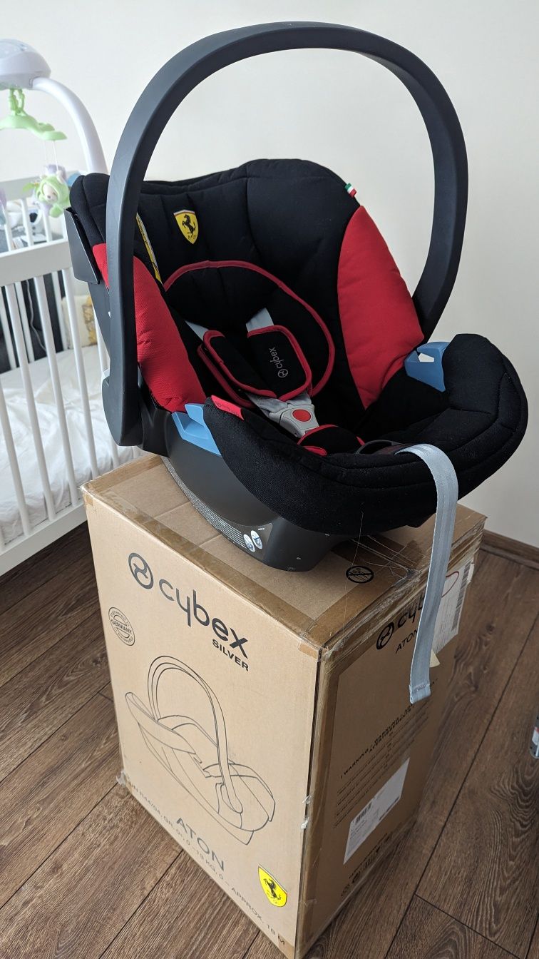 Cybex Aton Ferrari Edition - stan idealny na gwarancji Częstochowa