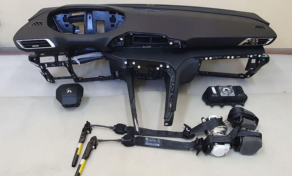 PEUGEOT 3008 5008 DESKA KONSOLA AIRBAG PODUSZKA PASY