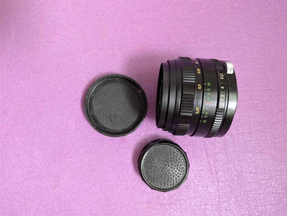 Портретні обьективи Зенітар 50 1.7  Геліос 44-2 ( м42)