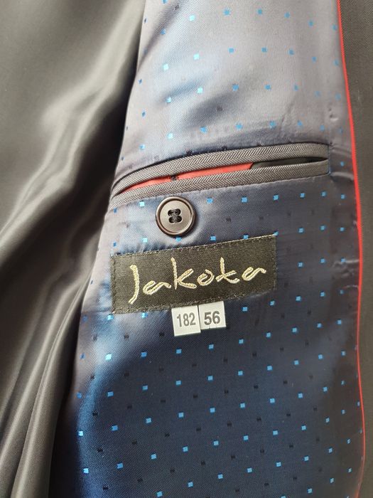 Szara marynarka męska