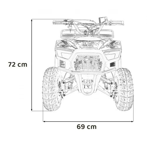 Sprzedam nowy Pojazd Quad Spalinowy 49CC SIRIUS Niebieski