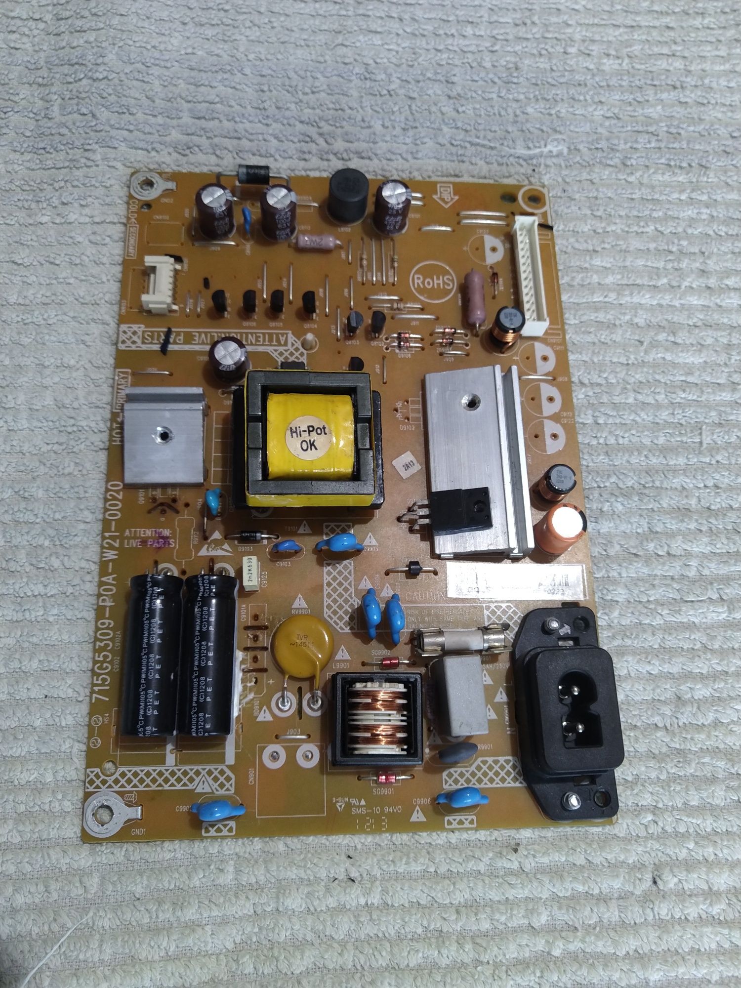 PHILIPS 22PFLF3507H/12 материнка, майн 715G5430-M0B-000-005K та іншого