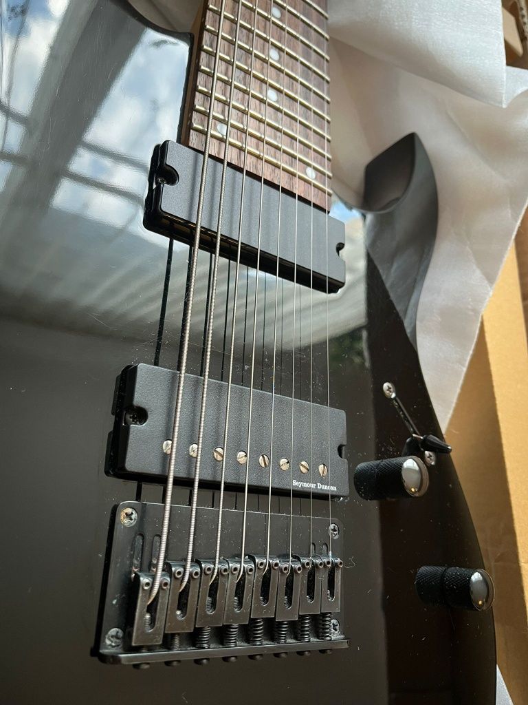 Ibanez RG8 BK, Seymour Duncan Nazgul