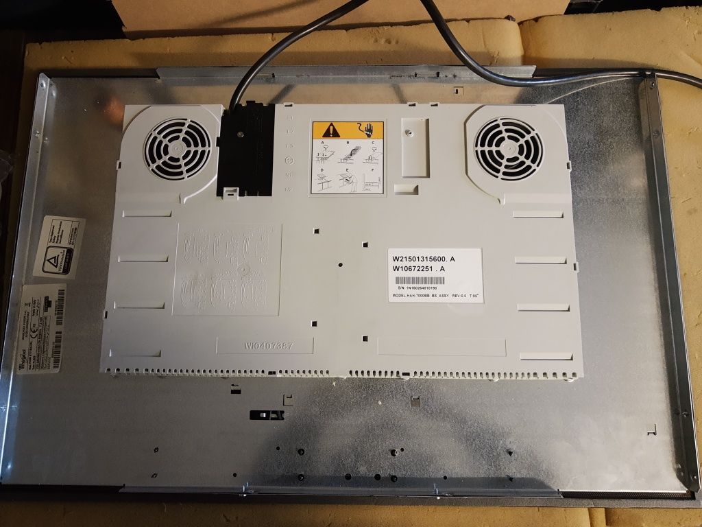 Płyta indukcyjna Whirlpool ACM 877/BA/IXL indukcja, płyta grzewcza