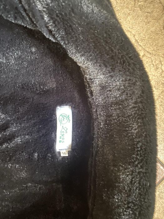 Жіноча чорна дублянка М