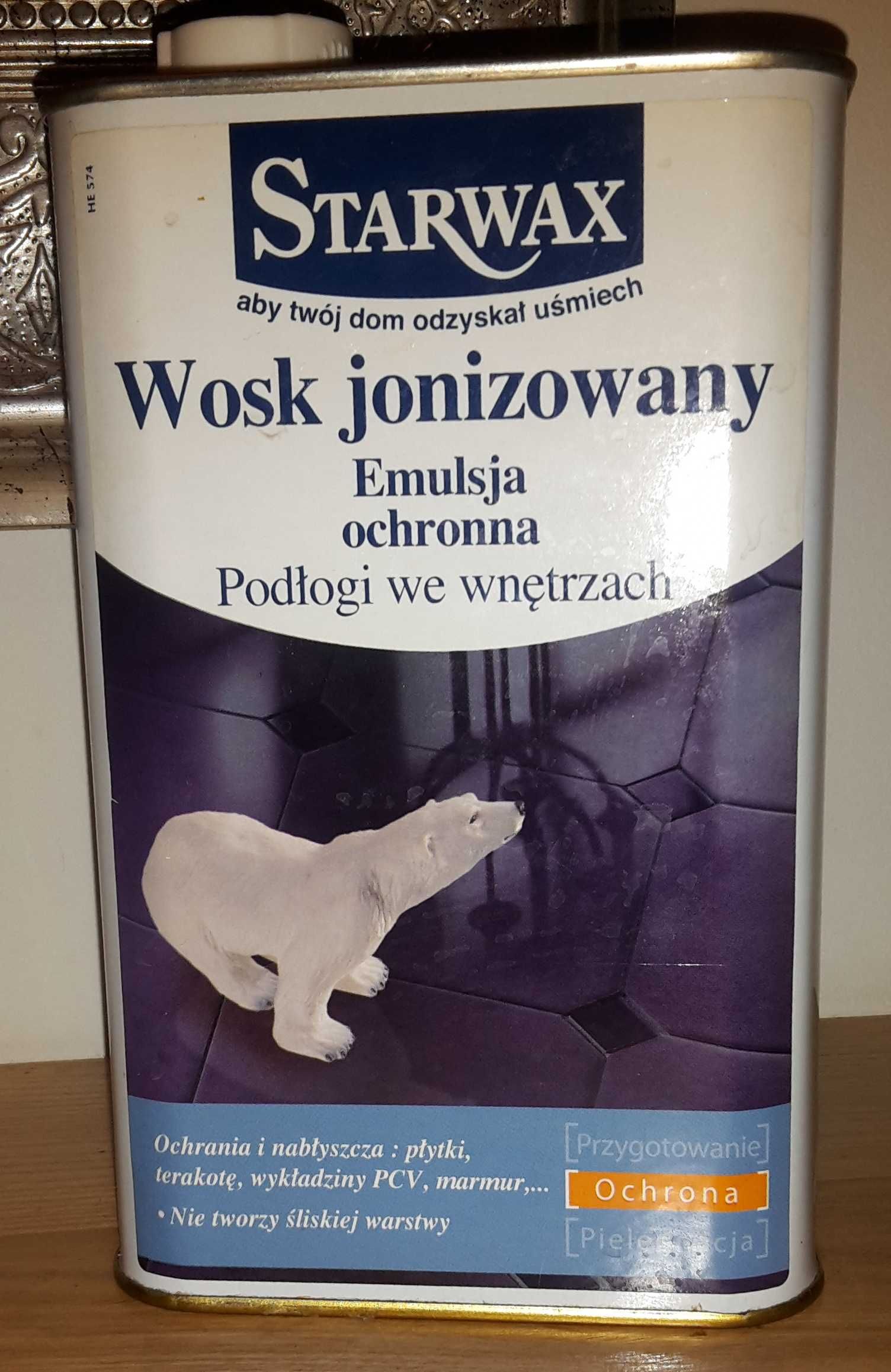 Starwax, wosk do pielęgnacji podłóg z PCV, marmuru, terakoty, 1L