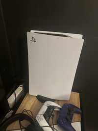 Playstation5 em conjunto com monitor gaming e headsets /2 comandos