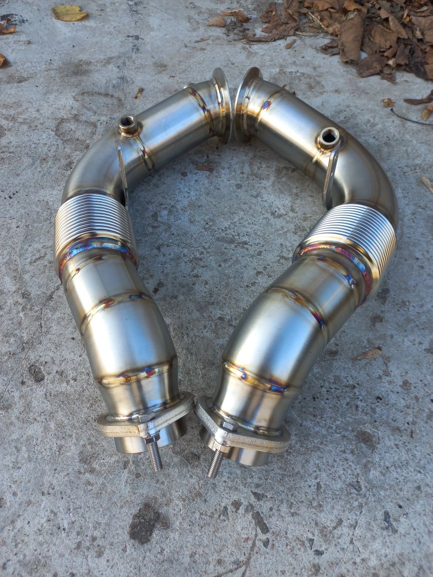 Даунпайп  bmw X5 E70 X6 E71 N63 S63 DOWNPIPE X5 E70 N63 S63 X5M