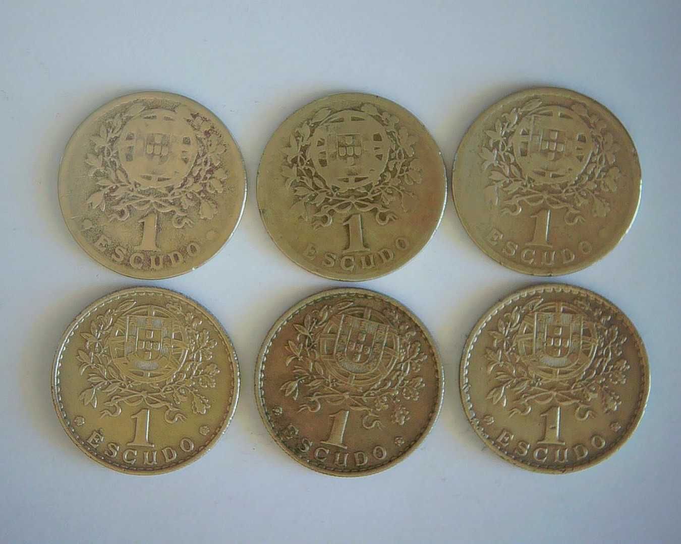 Moedas 1 escudo alpaca