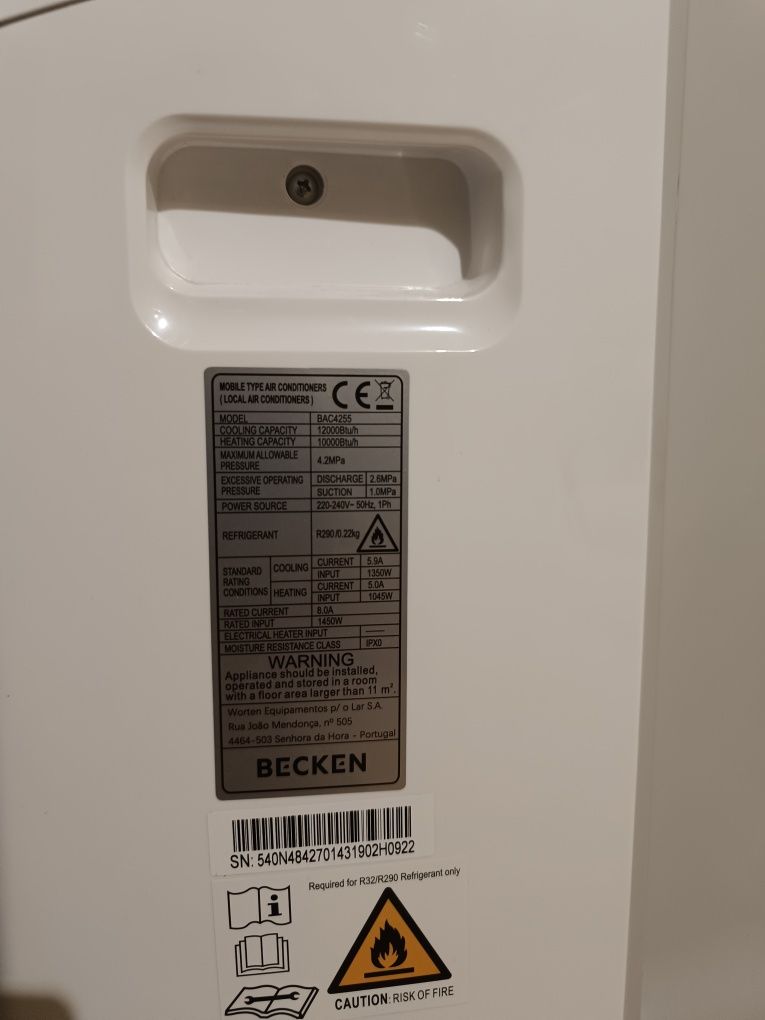 Ar condicionado becken