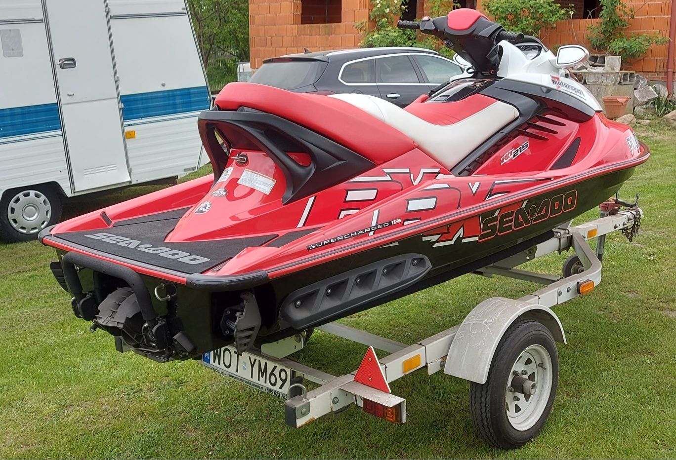 Skuter SeaDoo, Sea Doo RXT215 Viper Top Stan 172Mh 100% Oryginał