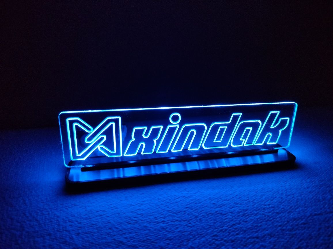 Xindak, logo, lampka led