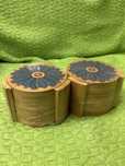 Bases para copos bambu