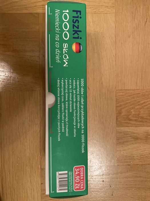 Fiszki, niemiecki, PONS, 1000 słów