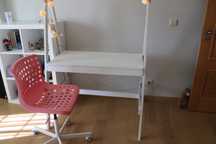 Cadeira de Secretária Infantil Rosa IKEA