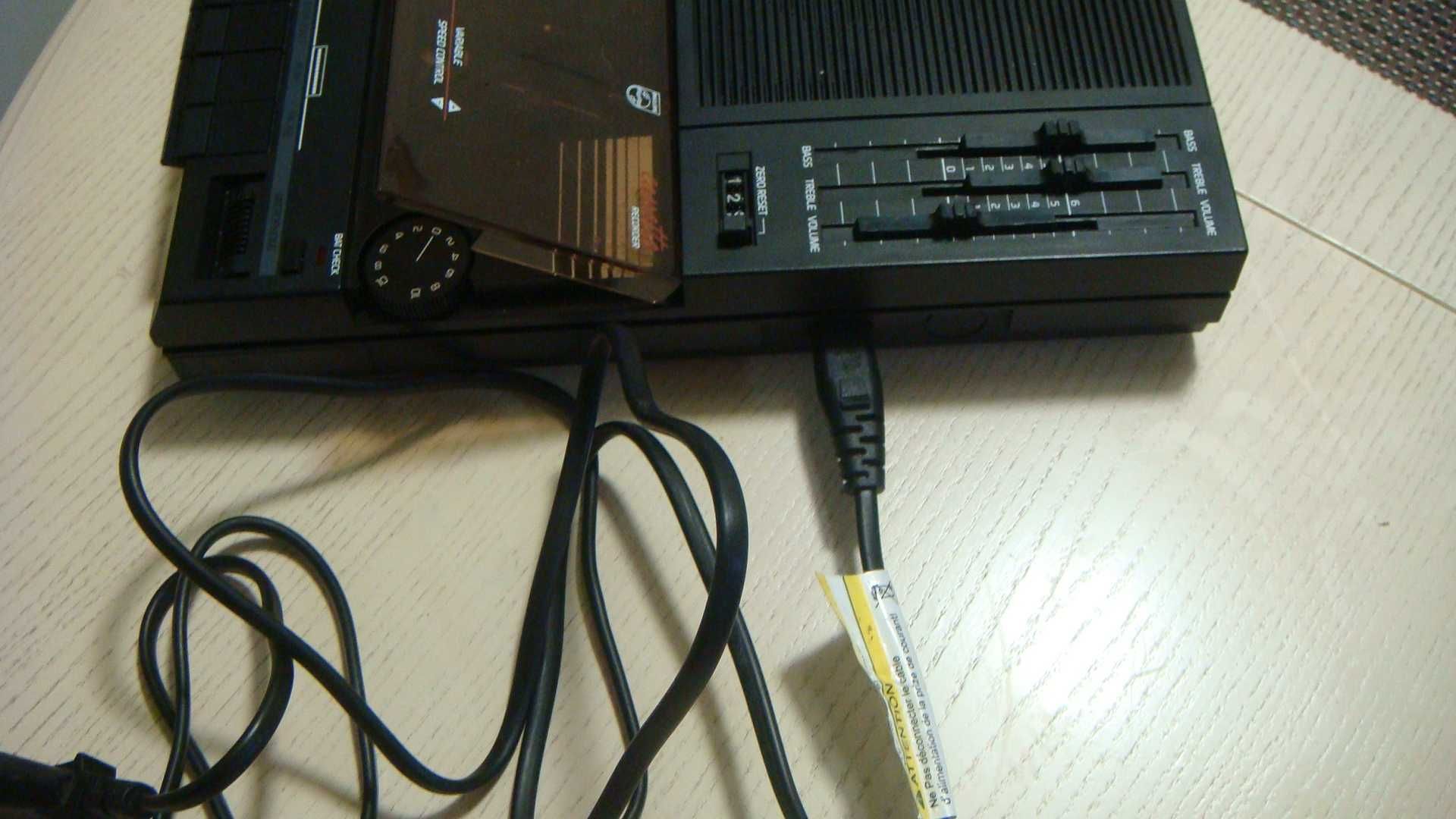 диктофон Philips D6350 Portable Cassette Recorder c.1988