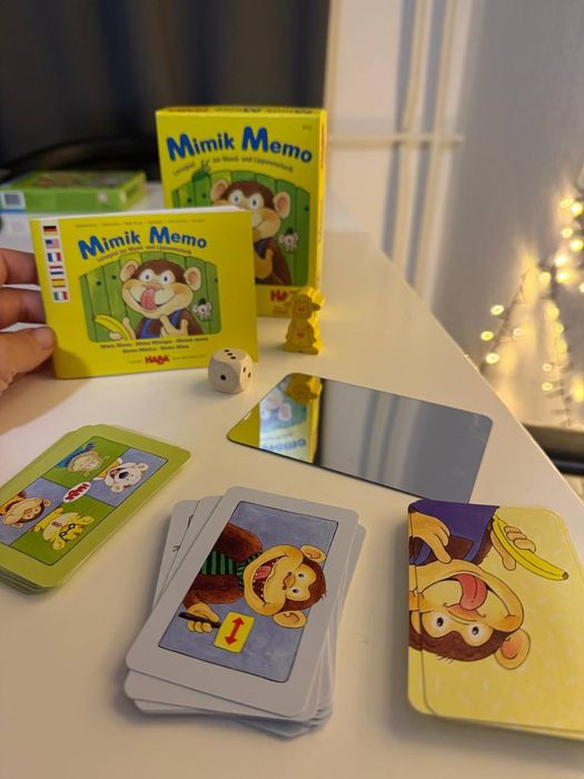 Логопедична гра haba Mimik memo