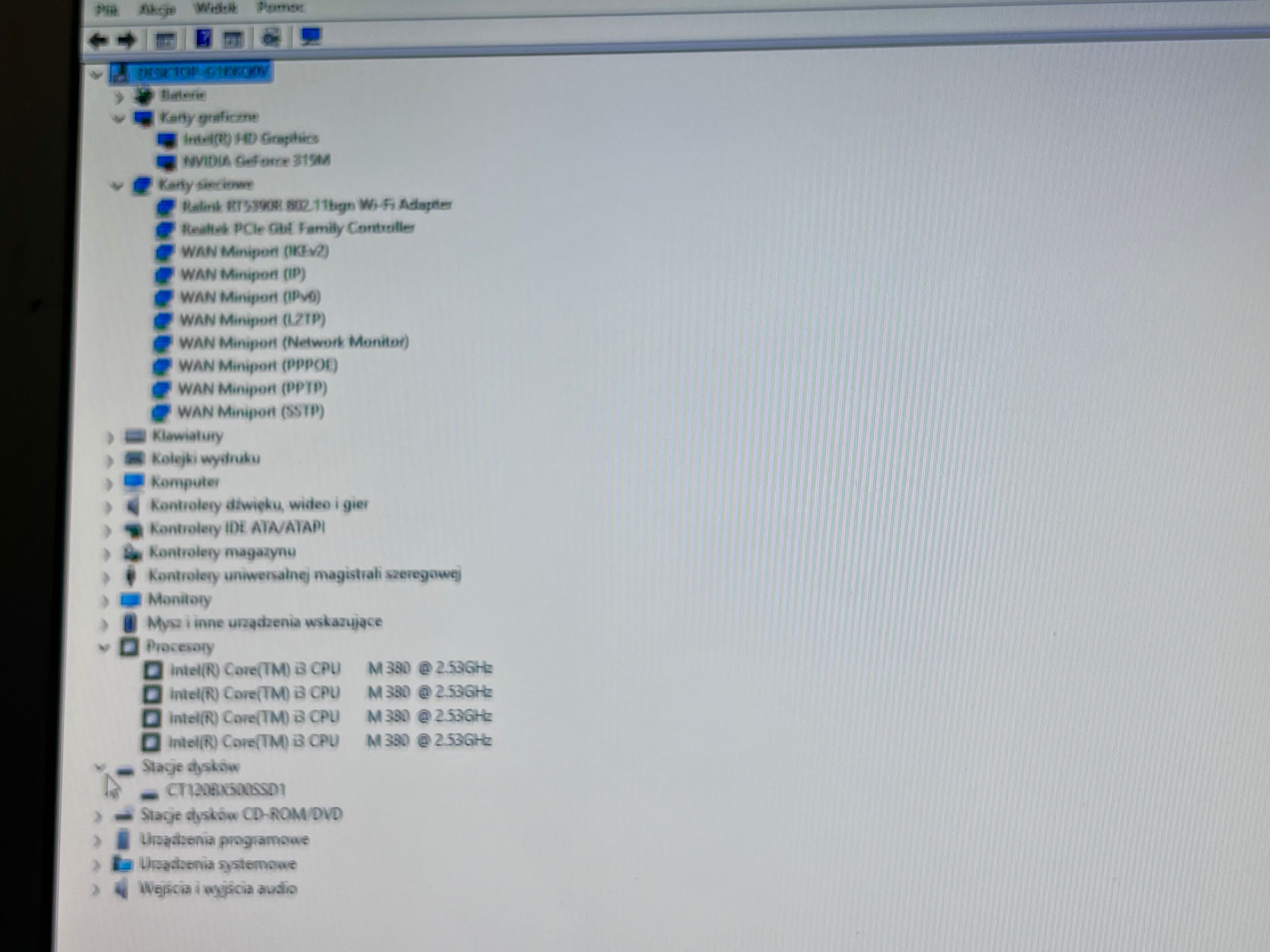 Laptop Samsung RC710 17”