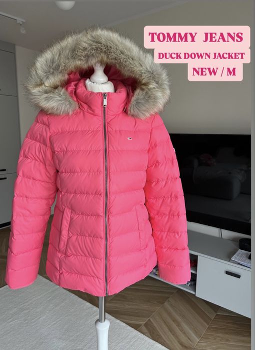 Kurtka puchowa zimowa damska Tommy Jeans M nowa