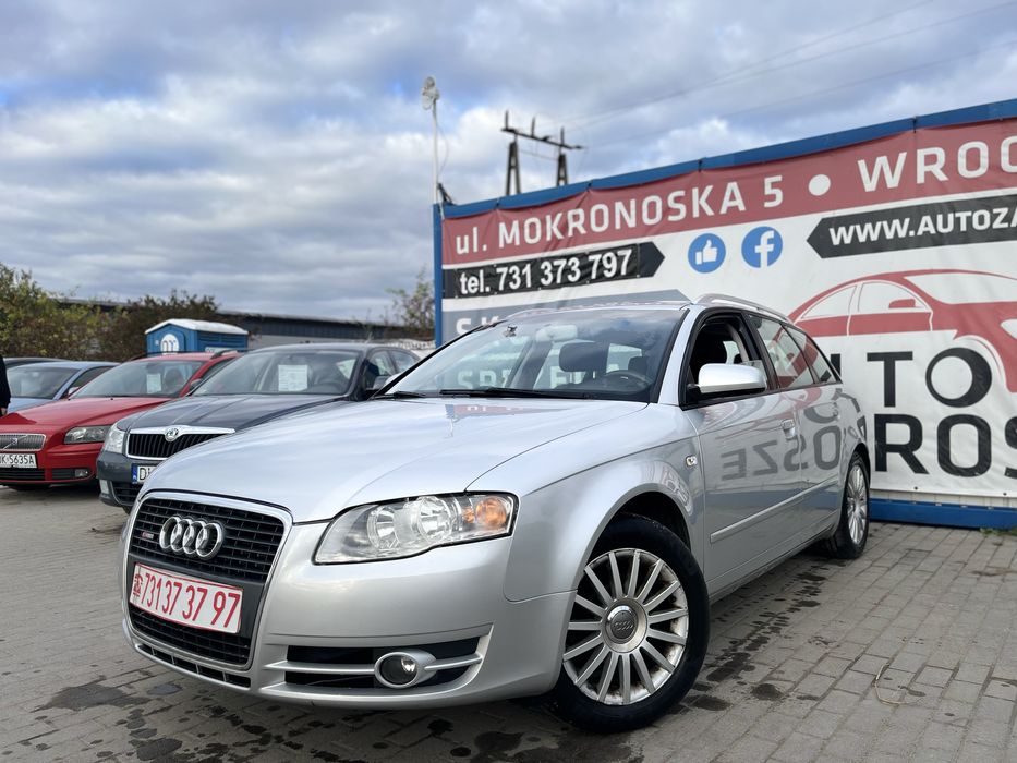 Audi A4B7 Avant 1.9 Diesel//2005//Alufelgi//Dł. Opłaty//HAK//Zamiana