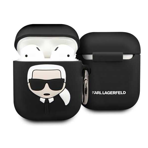 Oryginalne Etui Karl Lagerfeld Do Airpods Czarne