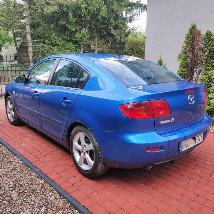 Mazda 3  1.6b+gaz 04r. przebieg 214tyś. hak, klima, radio dotykowe 7"