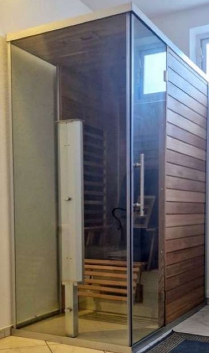 Okazja luksusowa sauna fotelowa infrared jednoosobowa z funkcją masażu