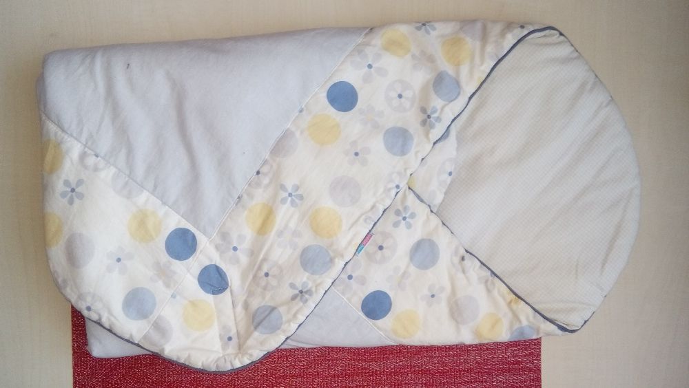 Rożek,becik,otulacz z wkładem kokosowym Motherhood
