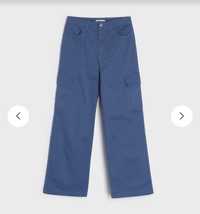 Jeans cargo 158 dla dziewczynki